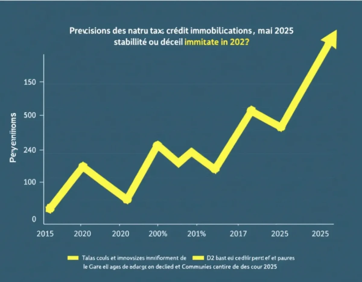 Prévisions taux crédit immobilier mai 2025 : stabilité ou déclin imminent ?