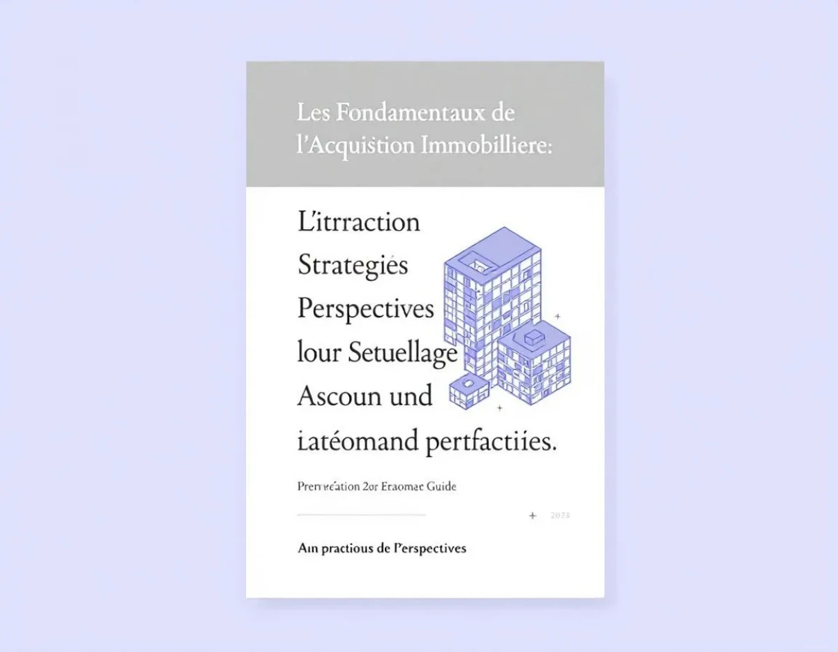Les Fondamentaux de l'Acquisition Immobilière en 2025: Stratégies et Perspectives